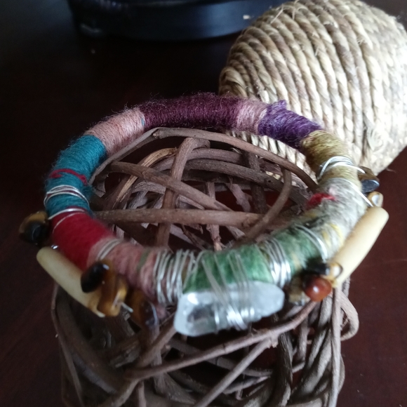 Boho inspired bangle - Picture 7 of 8